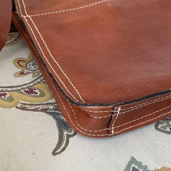 Patricia Nash Venezia Crossbody Pouch purse bag leather - Picture 7 of 10